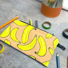 Load image into Gallery viewer, Bananas Pencil Case