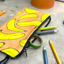 Load image into Gallery viewer, Bananas Pencil Case