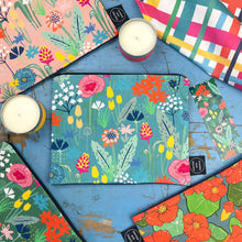 Load image into Gallery viewer, Special Edition Blue Wildflower Wash Bag