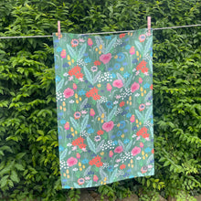 Load image into Gallery viewer, Wildflower Tea Towel