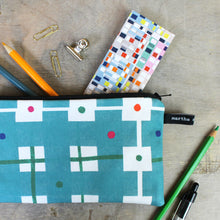 Load image into Gallery viewer, Welsh Blanket Check Pencil Case