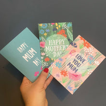 Load image into Gallery viewer, Wildflower &#39;Love You&#39; Mum Card
