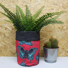 Load image into Gallery viewer, Pink Butterfly Storage Basket - Martha and Hepsie
