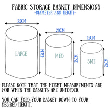 Load image into Gallery viewer, Yellow Magpie Storage Basket - Martha and Hepsie
