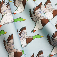 Load image into Gallery viewer, Flying Ducks Fabric - Martha and Hepsie