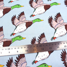 Load image into Gallery viewer, Flying Ducks Fabric - Martha and Hepsie