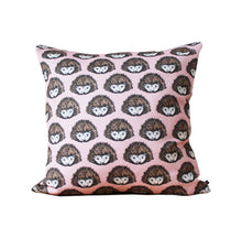 Load image into Gallery viewer, Pink Hedgehog Cushion - Martha and Hepsie
