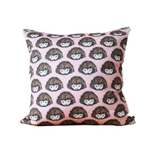 Load image into Gallery viewer, Pink Hedgehog Cushion - Martha and Hepsie