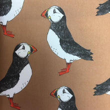 Load image into Gallery viewer, Puffin Fabric - Martha and Hepsie
