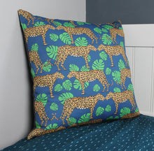 Load image into Gallery viewer, Leopard Cushion - Martha and Hepsie