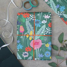 Load image into Gallery viewer, Mixed Botanical Gift Wrap Pack