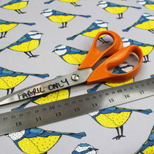 Load image into Gallery viewer, Blue Tit Bird Fabric - Martha and Hepsie
