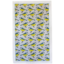 Load image into Gallery viewer, Blue Tit Bird Tea Towel - Martha and Hepsie