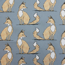 Load image into Gallery viewer, Grey Fox Fabric - Martha and Hepsie