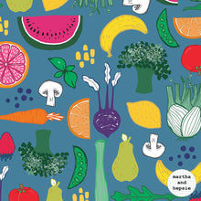 Load image into Gallery viewer, Fruit & Veg Fabric