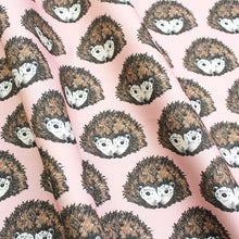 Load image into Gallery viewer, Pink Hedgehog Fabric - Martha and Hepsie