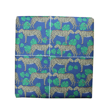 Load image into Gallery viewer, Leopard and Monstera Leaf Gift Wrap - Martha and Hepsie