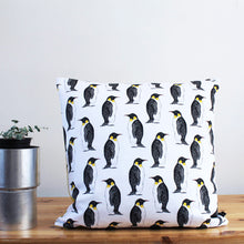 Load image into Gallery viewer, Monochrome Penguin Fabric - Martha and Hepsie