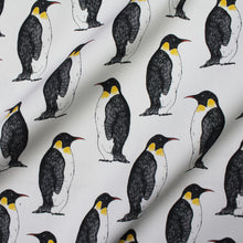 Load image into Gallery viewer, Monochrome Penguin Fabric - Martha and Hepsie