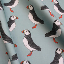 Load image into Gallery viewer, Puffin Fabric - Martha and Hepsie

