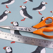 Load image into Gallery viewer, Puffin Fabric - Martha and Hepsie