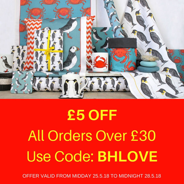 Bank Holiday Love With £5 OFF!