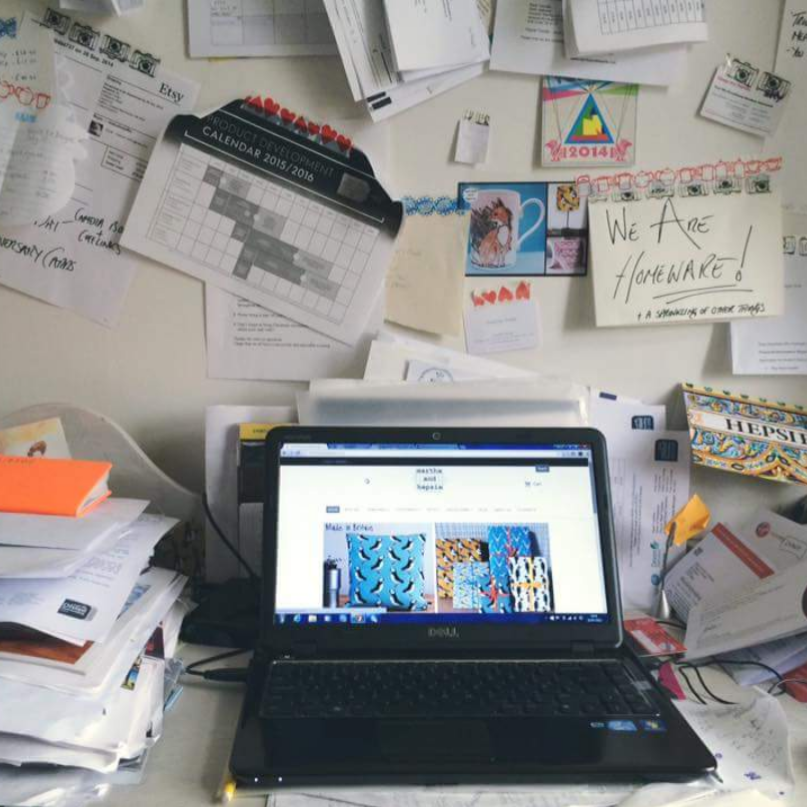 Our work spaces!