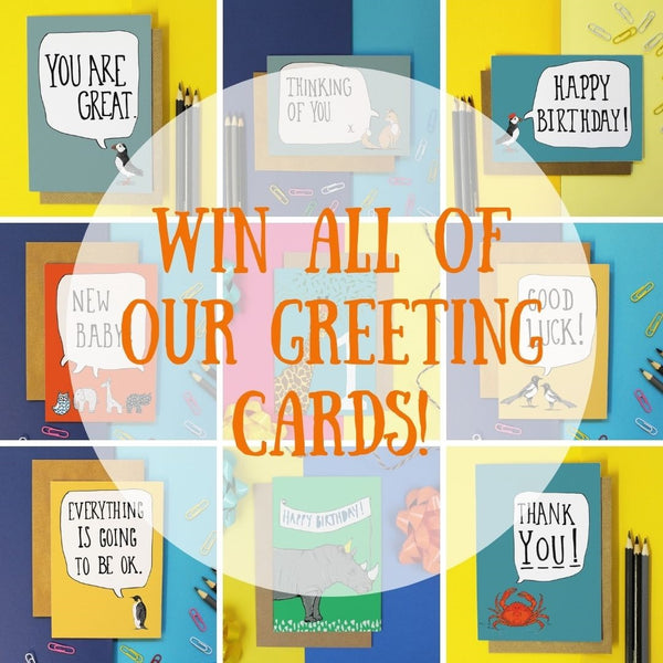 Win All Of Our Greeting Cards!