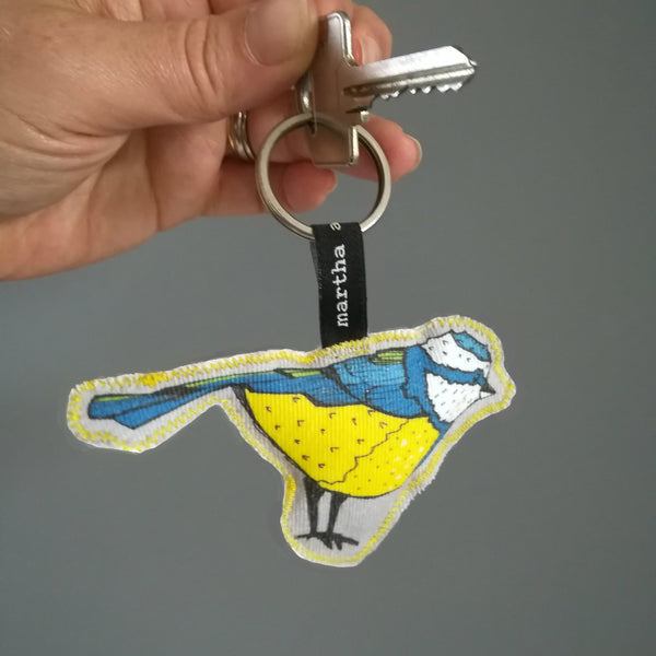 Make Your Own Blue Tit Key Ring!