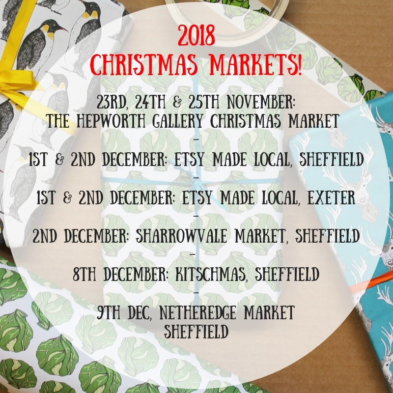 2018 Christmas Market Dates