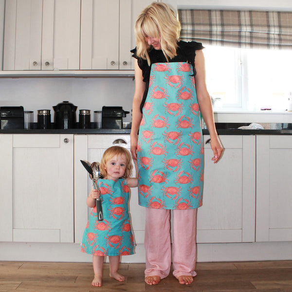 Make a children's apron from one of our tea towels!