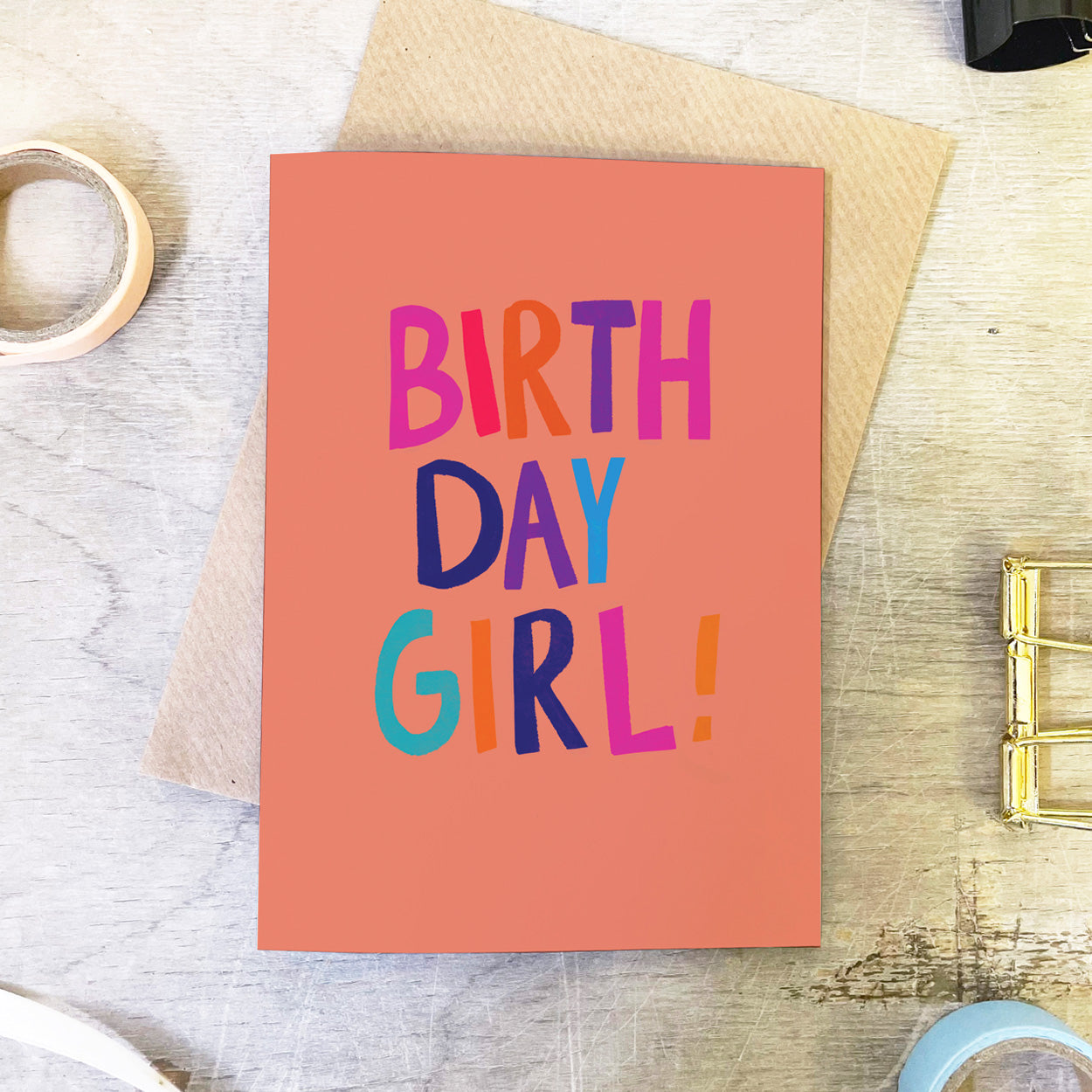 Birth Day Girl Card - Martha and Hepsie