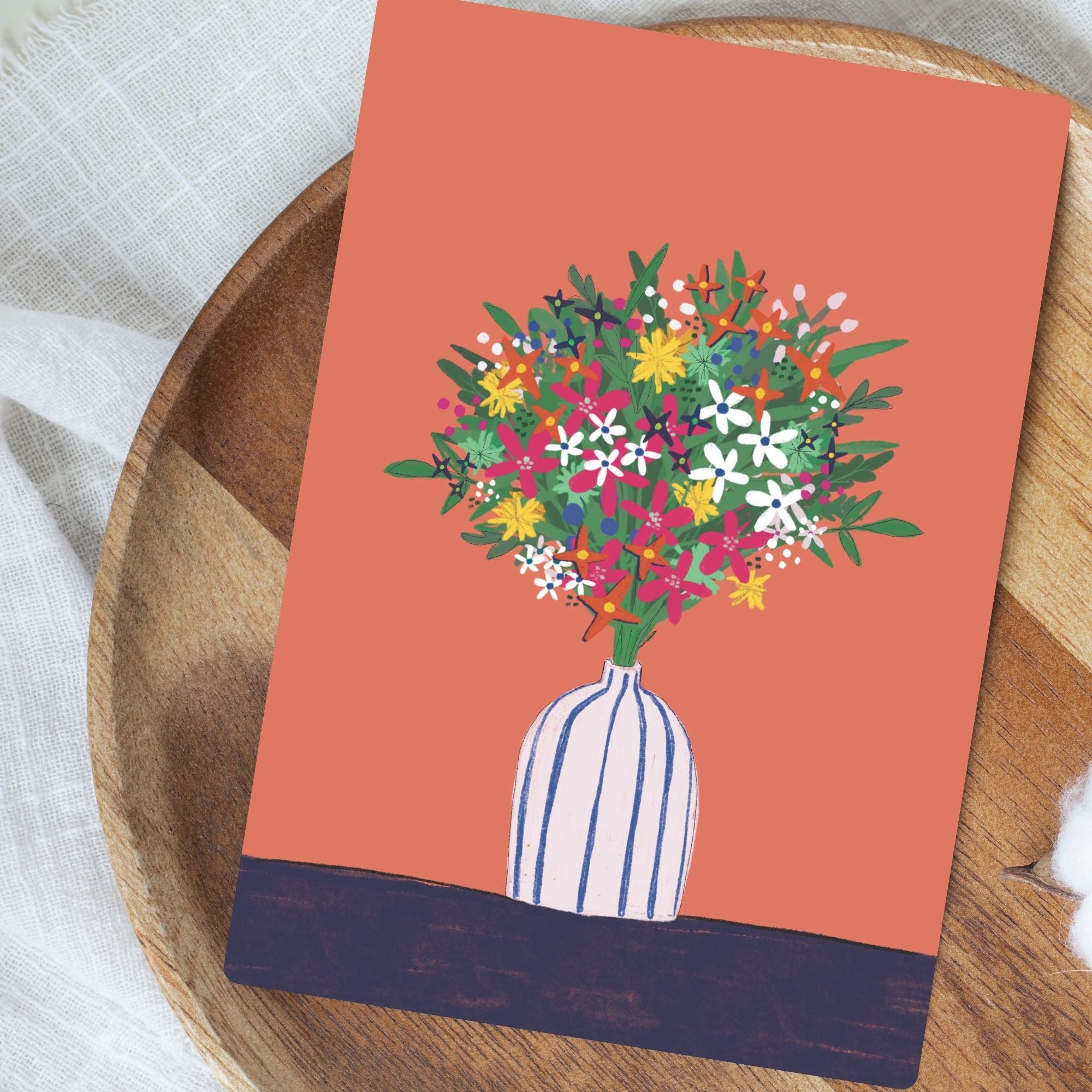 Bloom Vase Notecard