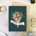 Birthday Wishes Floral Card