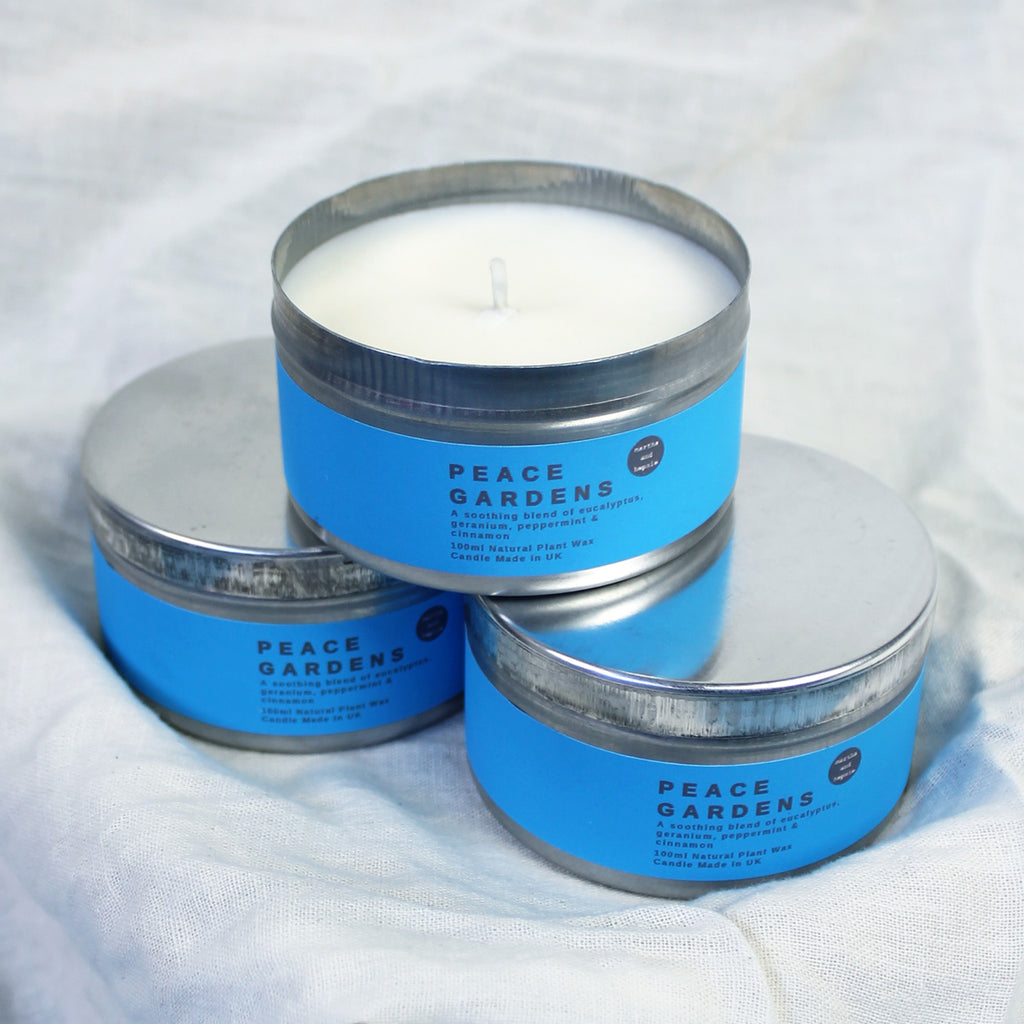 Peace Gardens Candle - Martha and Hepsie