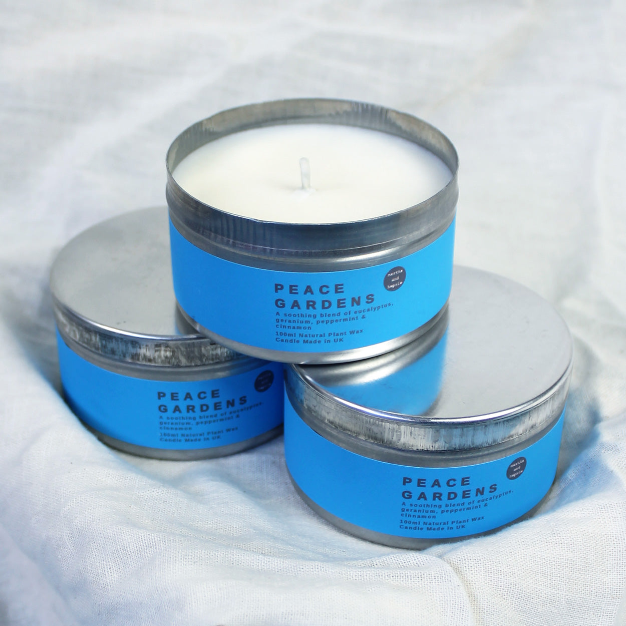 Peace Gardens Candle - Martha and Hepsie