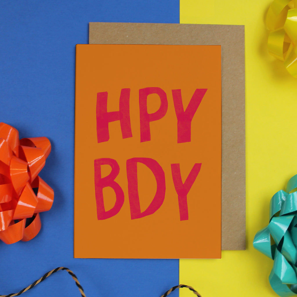 HPY BDY Birthday Card - Martha and Hepsie