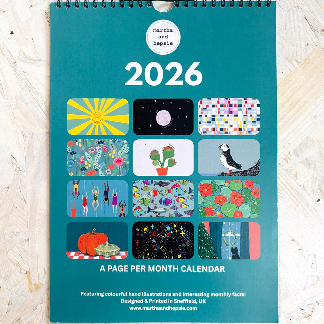2026 Wall Calendar
