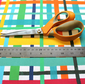 Multicoloured Check Fabric