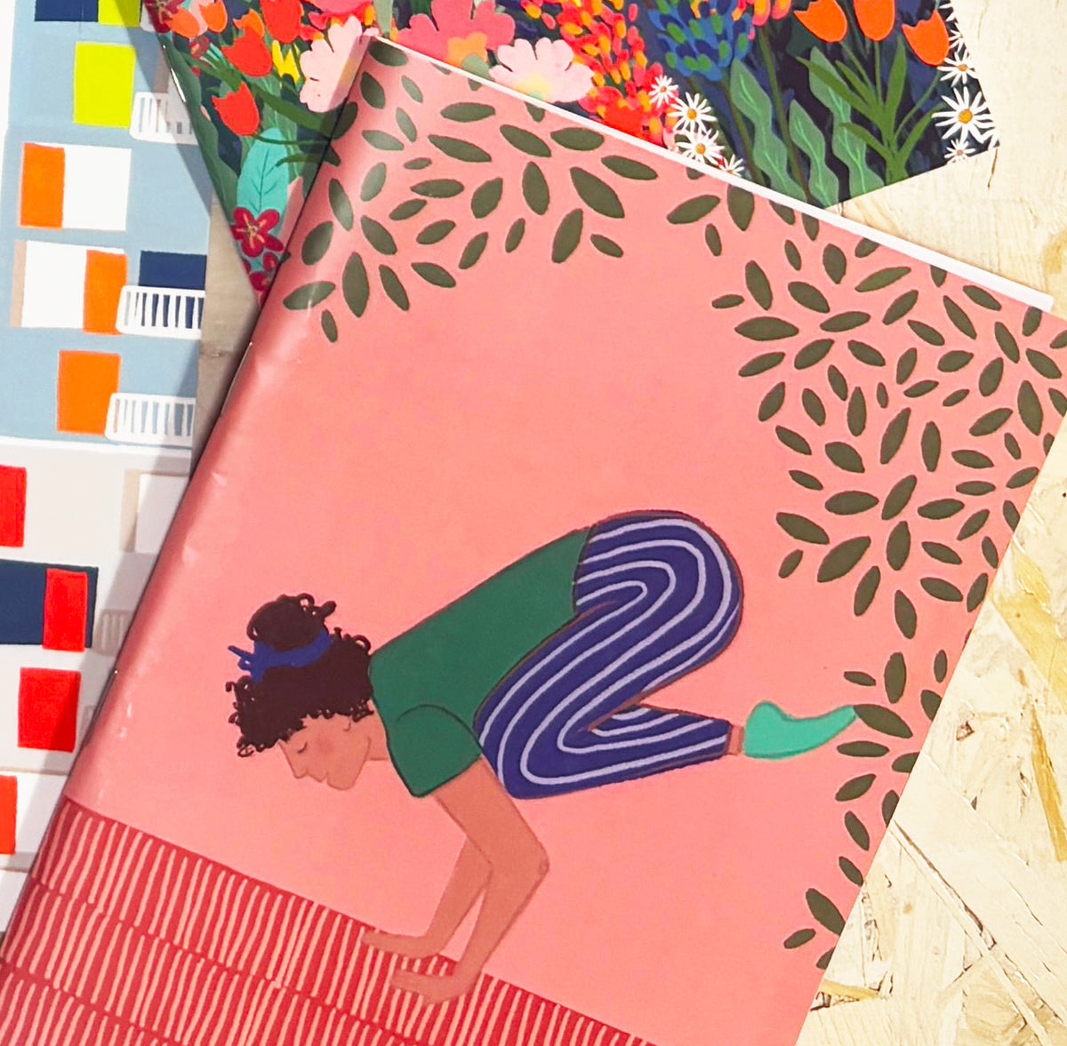 Yoga A5 Lined Notebook - Martha and Hepsie