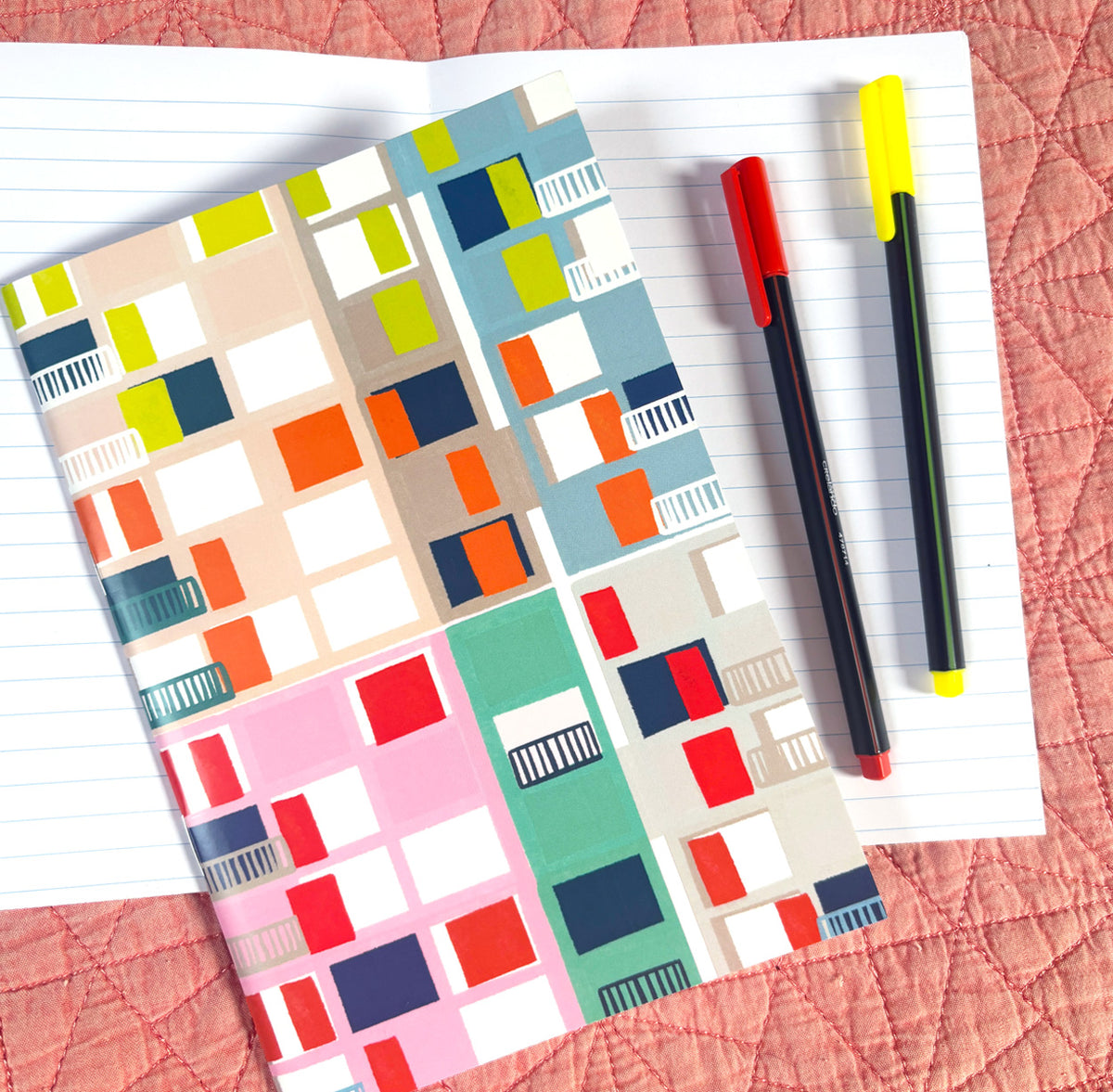 Park Hill A5 Lined Notebook - Martha and Hepsie