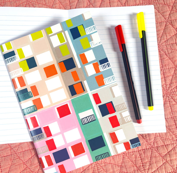 Park Hill A5 Lined Notebook - Martha and Hepsie