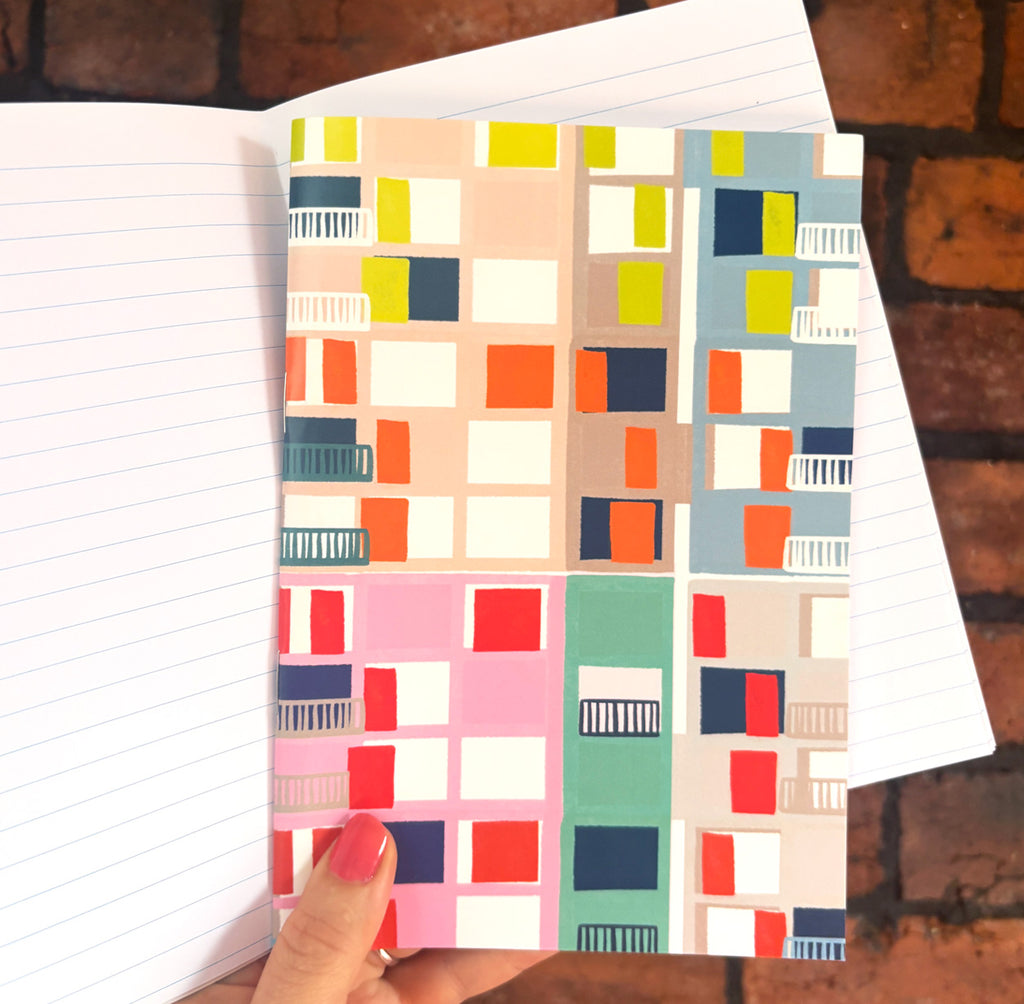Park Hill A5 Lined Notebook - Martha and Hepsie