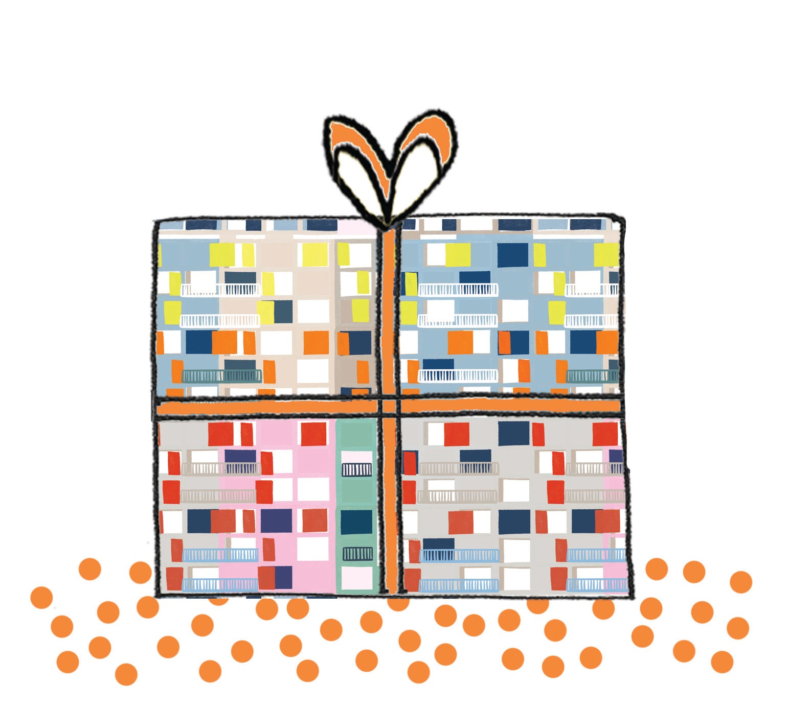 Park Hill Gift Wrap - Martha and Hepsie