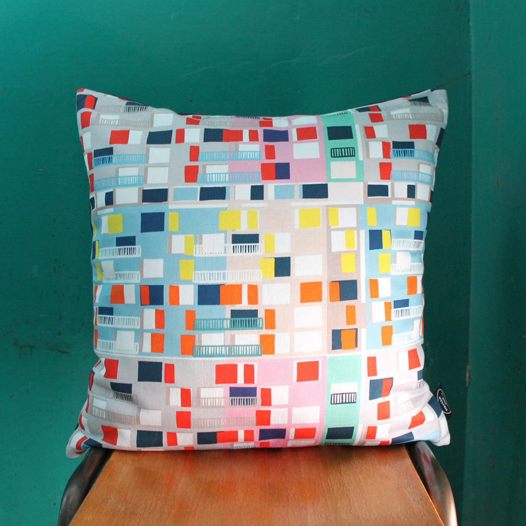 Park Hill Sheffield Cushion - Martha and Hepsie