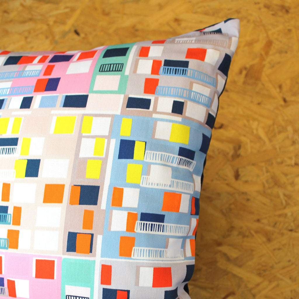 Park Hill Sheffield Cushion - Martha and Hepsie