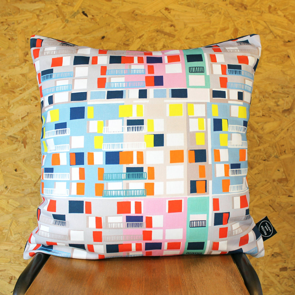 Park Hill Sheffield Cushion - Martha and Hepsie