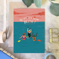 Sea Swim Bestie Card
