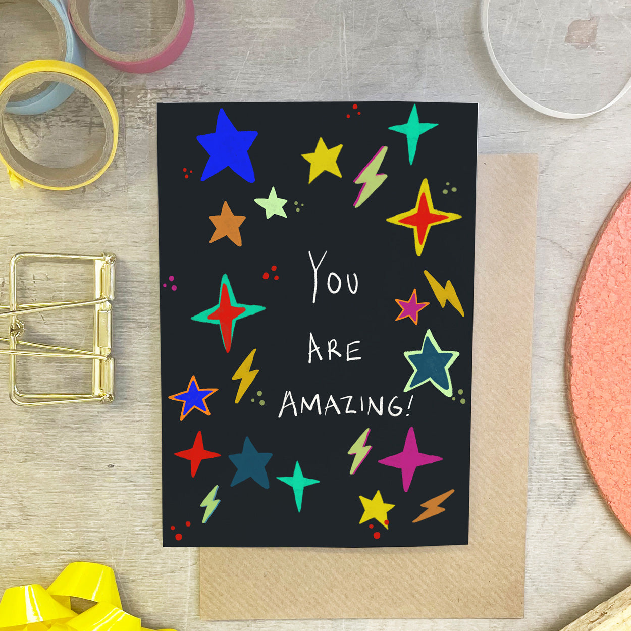 You Are Amazing Greeting Card - Martha and Hepsie
