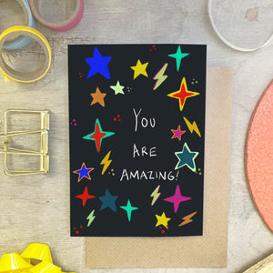 You Are Amazing Greeting Card